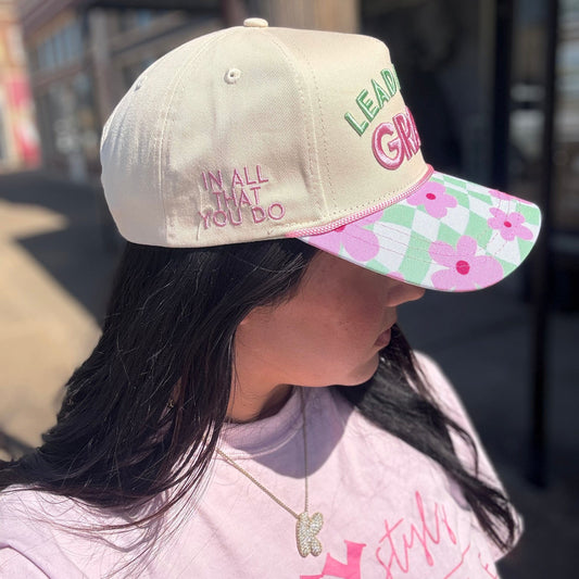 Envy Stylz Boutique Lead With Grace Trucker Hat