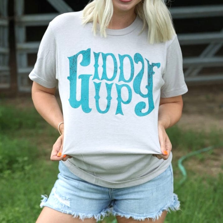 FestiviTees Women - Apparel - Shirts - T-Shirts Giddy Up Graphic Tee