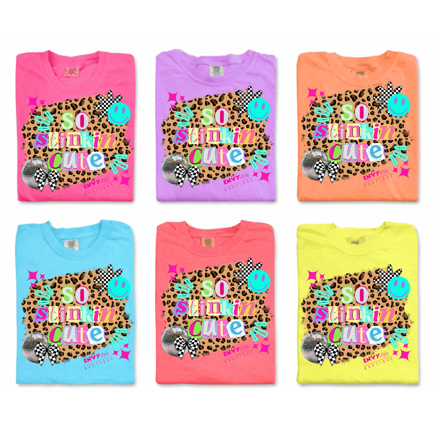 FestiviTees Women - Apparel - Shirts - T-Shirts So Stinkin' Cute Graphic Tee