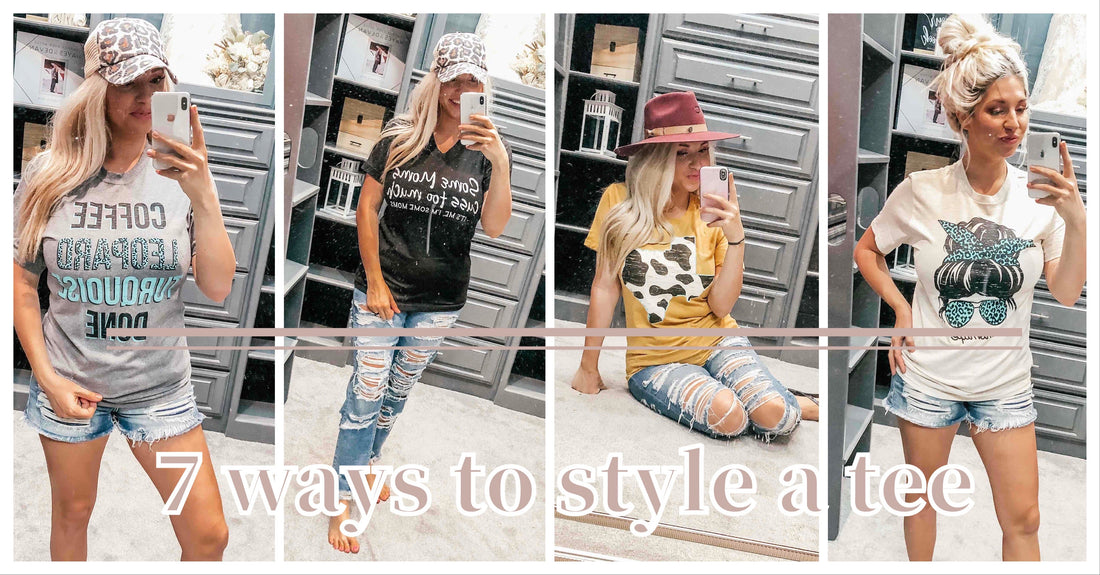 7 Awesome Ways to Style Your Favorite Graphic T-Shirts