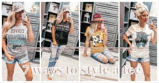 7 Awesome Ways to Style Your Favorite Graphic T-Shirts