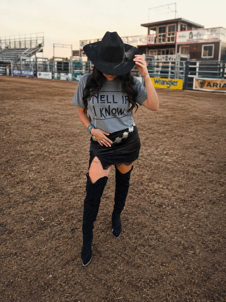 Hell If I Know Graphic Tee Envy Stylz Boutique