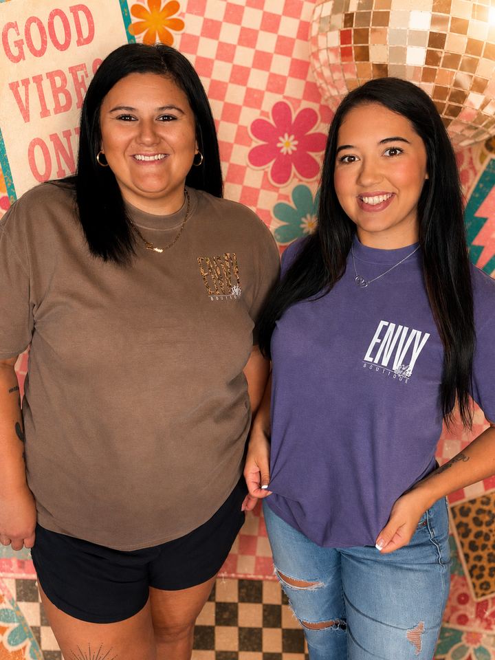 Envy Stylz Logo  Front and Back Graphic Tee Envy Stylz Boutique