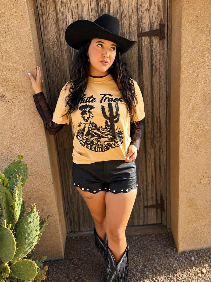 White Trash Graphic T-shirt Envy Stylz Boutique