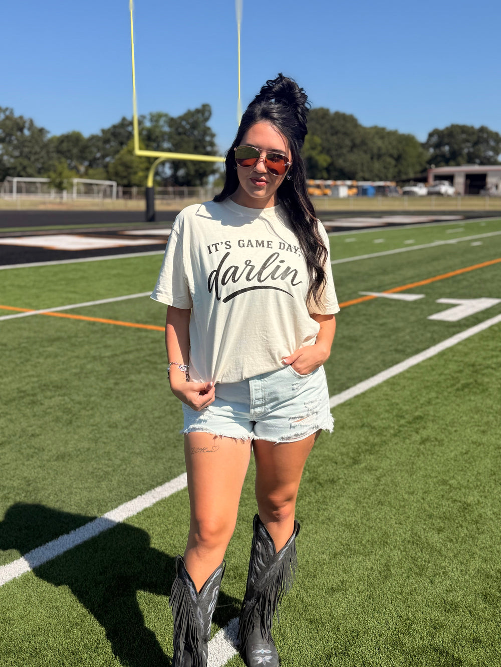 It’s Game Day Darlin’ Graphic T-Shirt Envy Stylz Boutique
