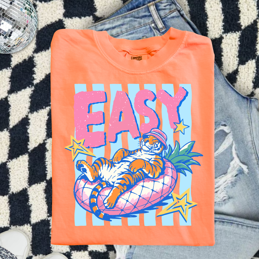 Easy Tiger Summer Float Graphic T-shirt Envy Stylz Wholesale