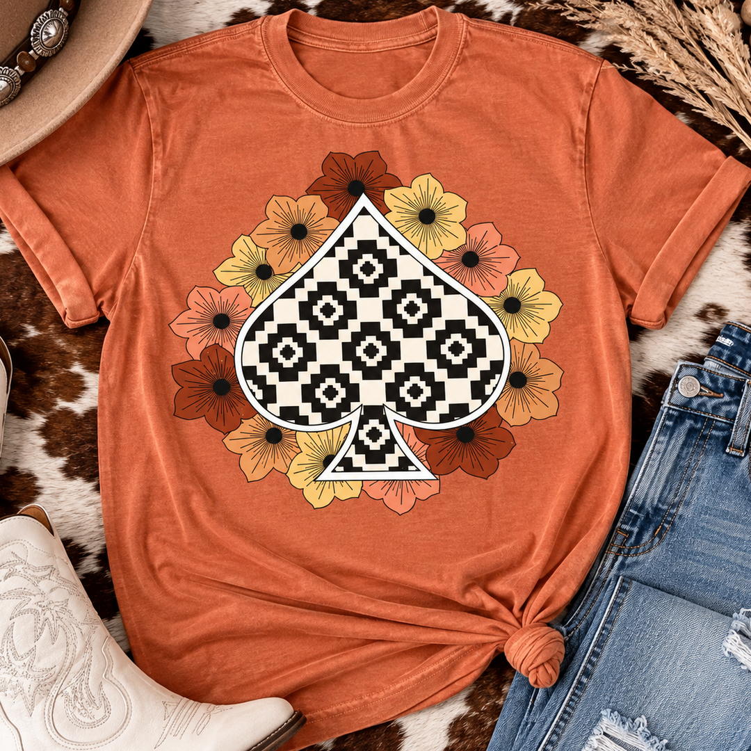 Autumn Wild Spade Graphic Tee
