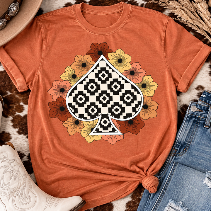 Autumn Wild Spade Graphic Tee