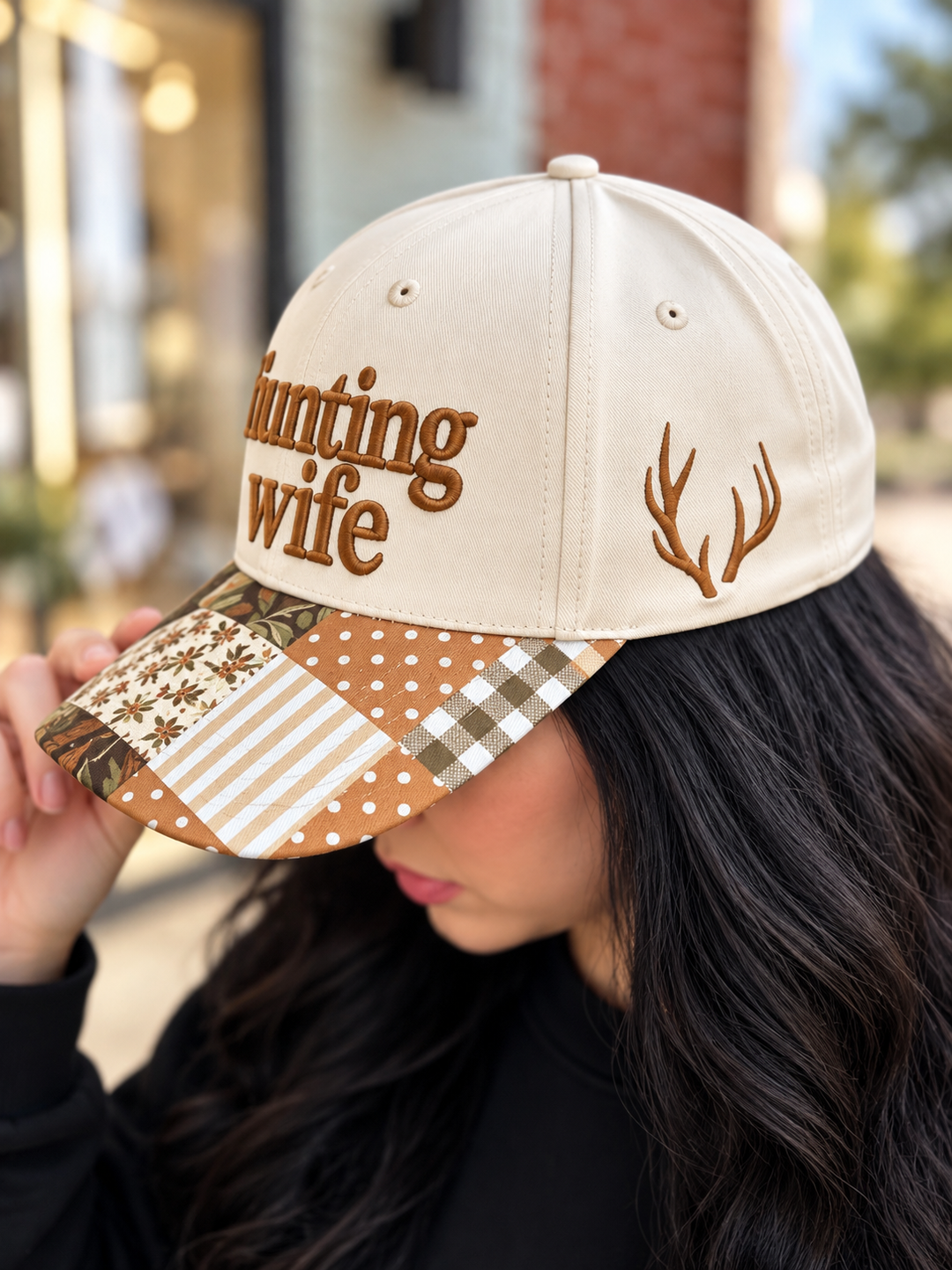 Envy Stylz Exclusive | Hunting Wife Patchwork Hat product image 2