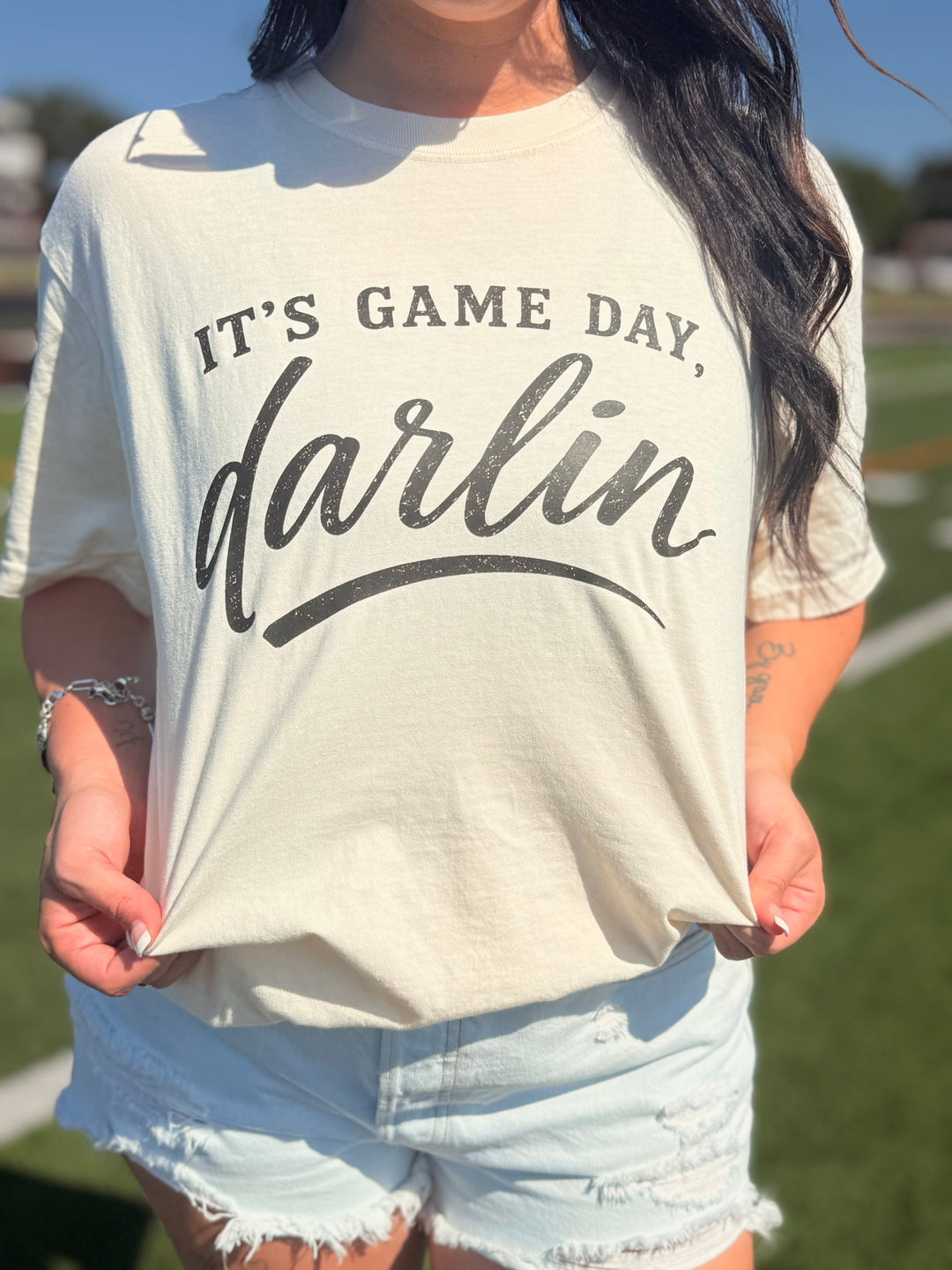 It’s Game Day Darlin’ Graphic T-Shirt Envy Stylz Boutique