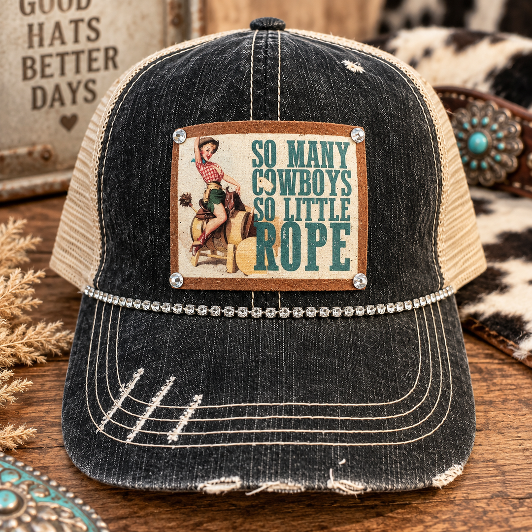 So Many Cowboys Trucker Hat