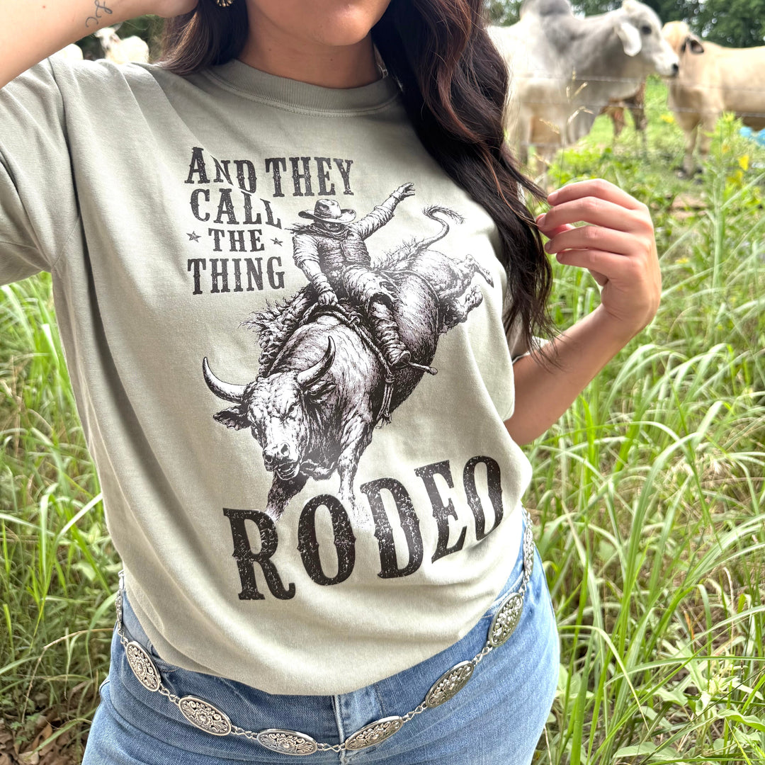Rodeo Bronc Call This Thing Graphic T-Shirt Envy Stylz Boutique