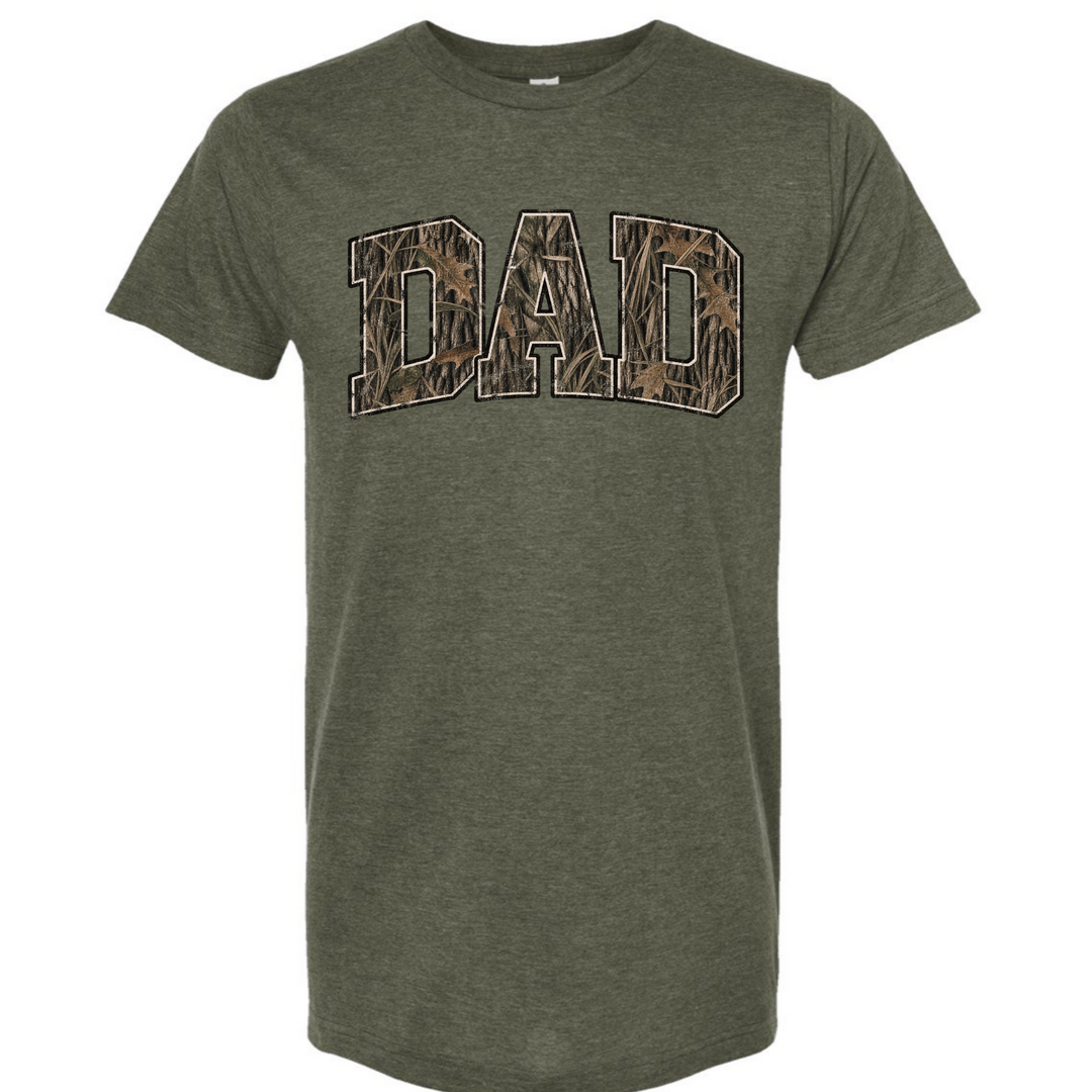 Dad  Camo Graphic Tee
