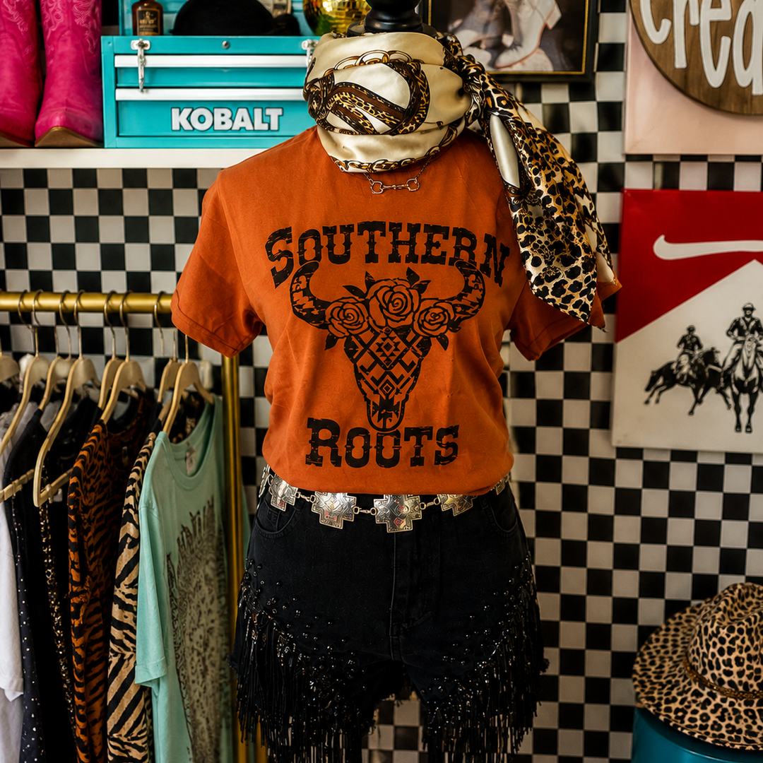 Southern Roots Western Graphic T-Shirt Envy Stylz Boutique