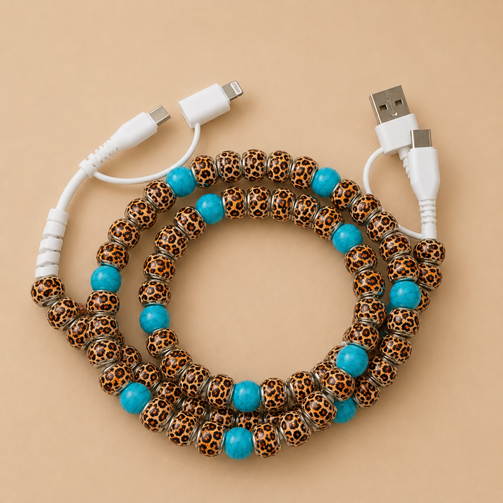 Beaded Phone Chargers USB/USB-C/Lightning Envy Stylz Boutique