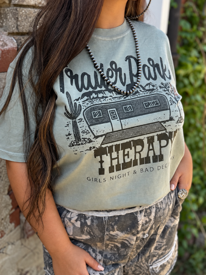 Trailer Park Therapy Graphic Tee