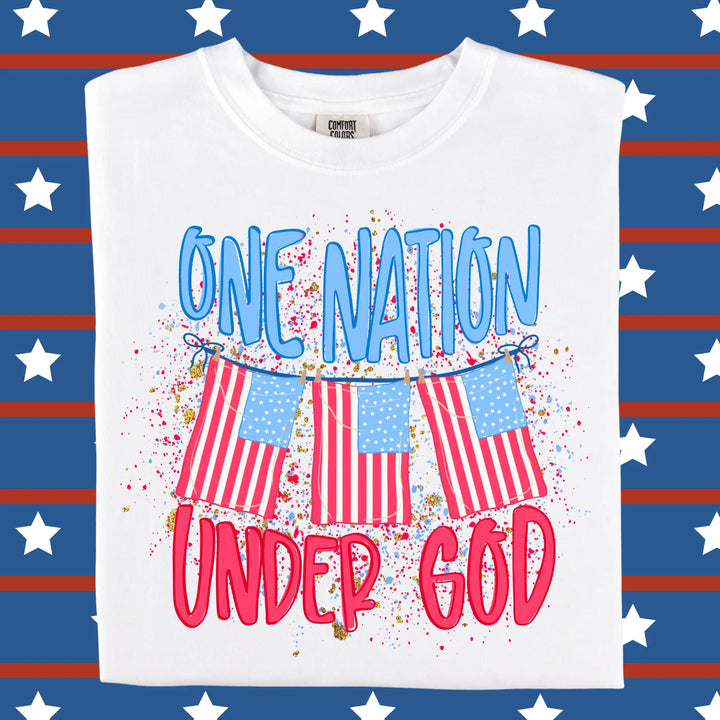 One Nation Under God Graphic T-shirt Envy Stylz Boutique