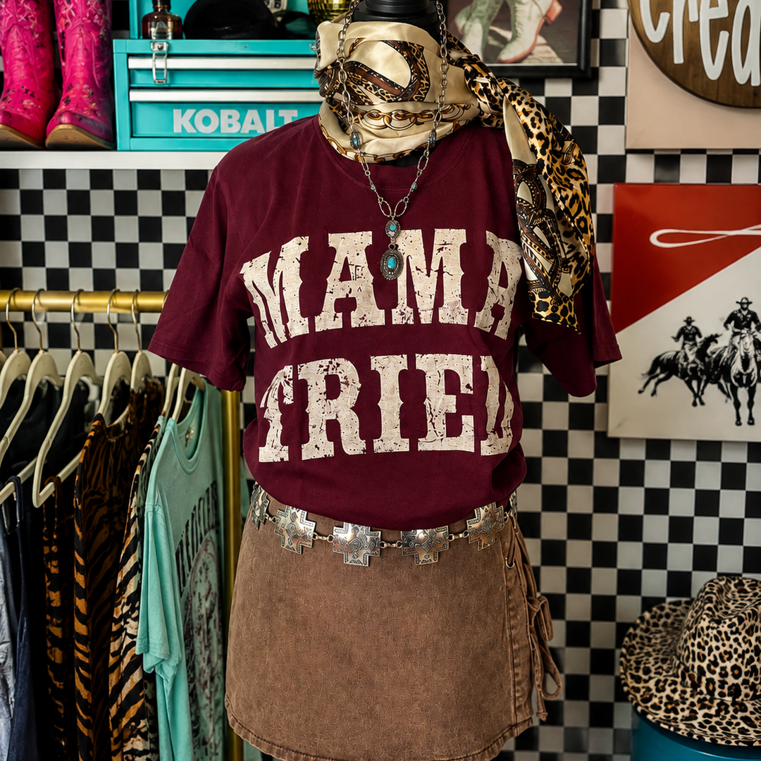 Mama Tried Mom Life Custom Design T-shirt Envy Stylz Boutique