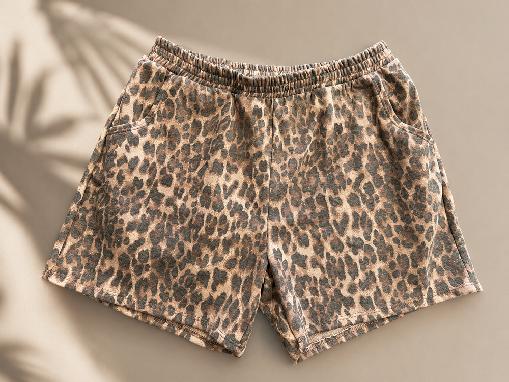 Leopard Lounge Shorts Envy Stylz Boutique