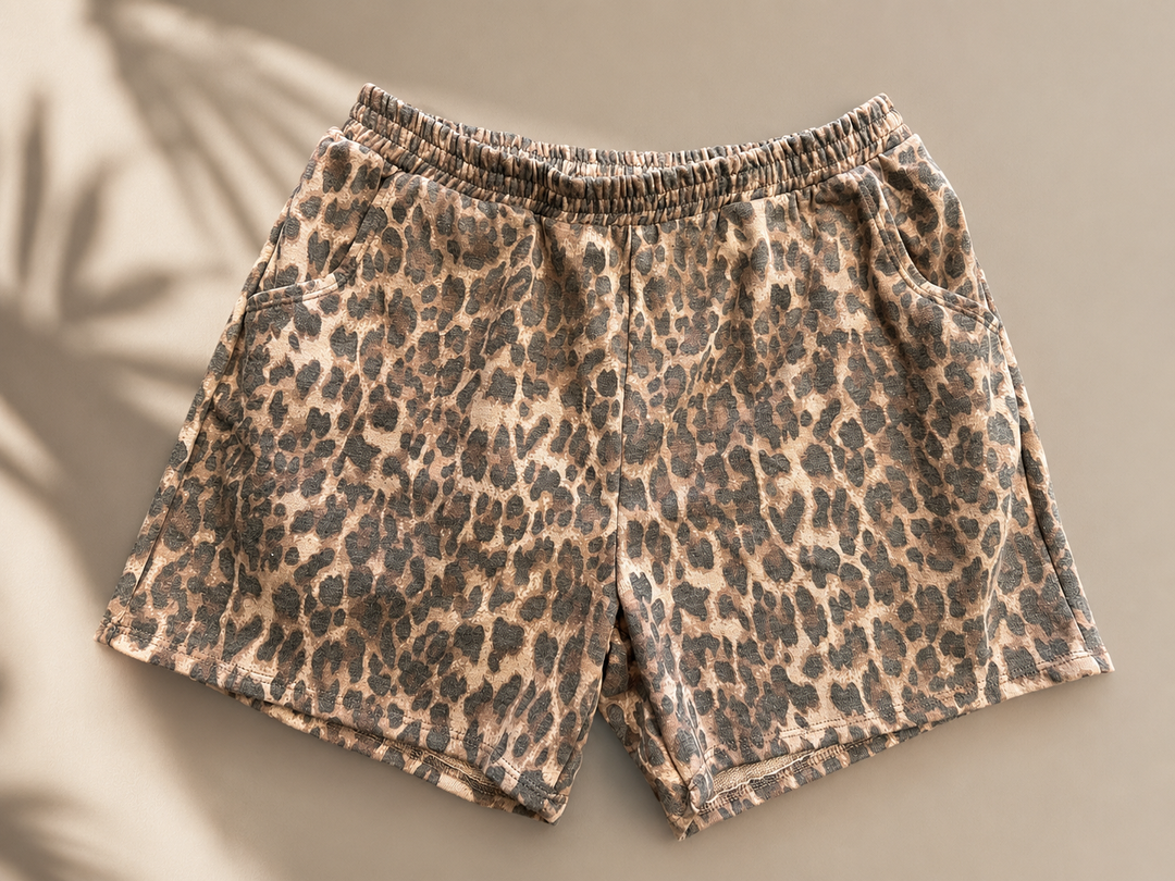 Leopard Lounge Shorts Envy Stylz Boutique