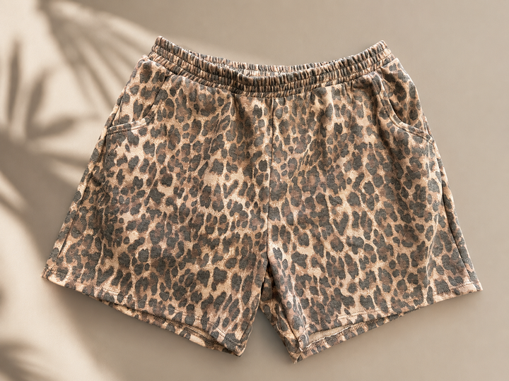 Leopard Lounge Shorts Envy Stylz Boutique