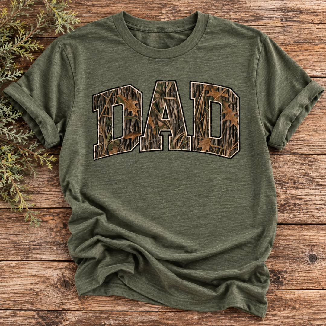 Dad  Camo Graphic Tee