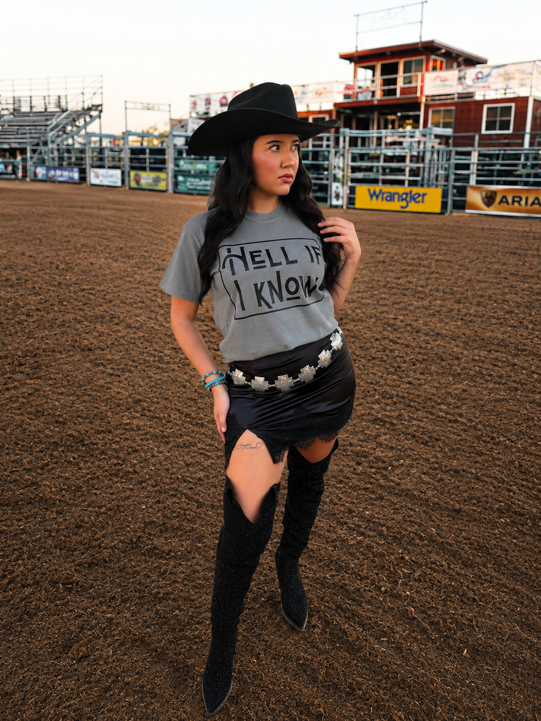 Hell If I Know Graphic Tee Envy Stylz Boutique