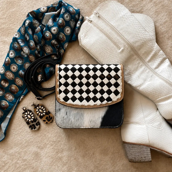 Checkmate Cowgirl Crossbody Envy Stylz Boutique