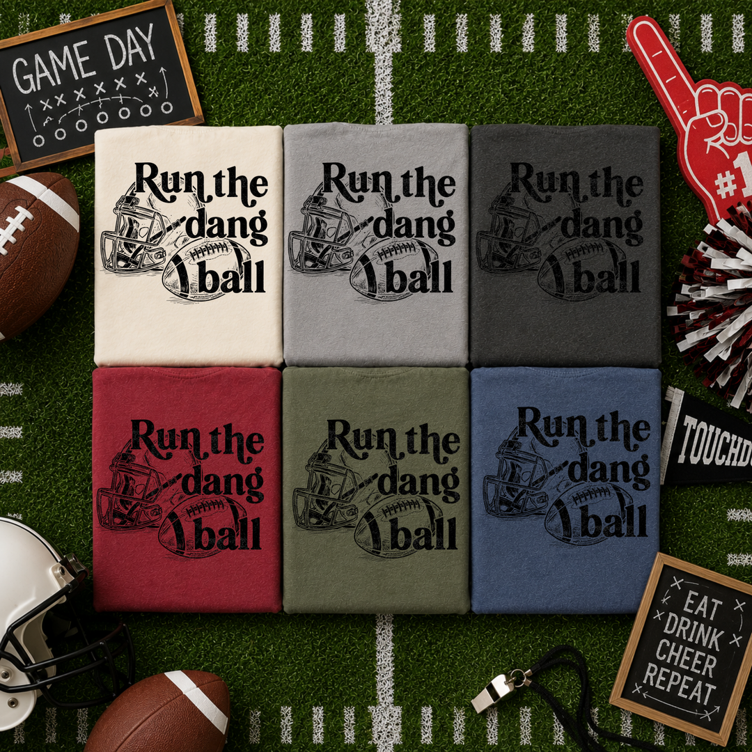Run The Dang Ball Graphic Tee Envy Stylz Boutique