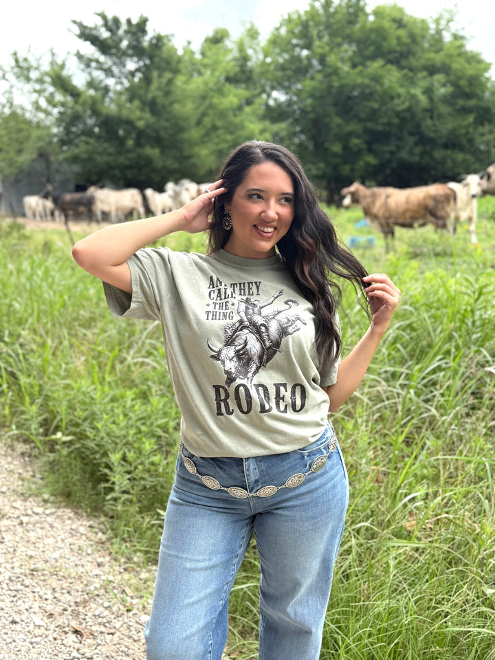 Rodeo Bronc Call This Thing Graphic T-Shirt Envy Stylz Boutique