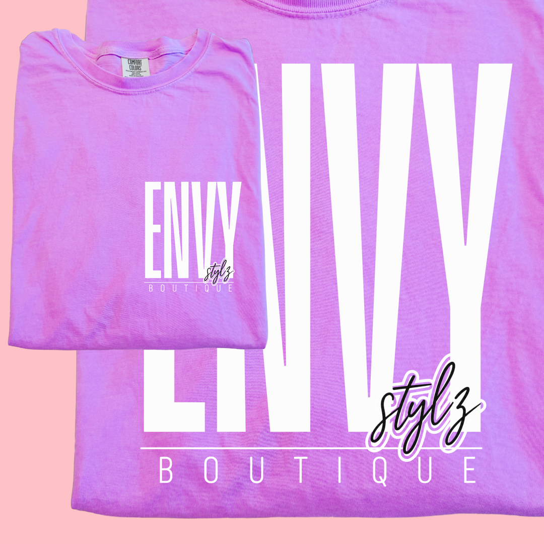 Envy Stylz Logo  Front and Back Graphic Tee Envy Stylz Boutique
