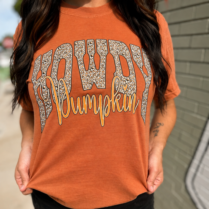 Howdy Pumpkin Graphic T-shirt Envy Stylz Boutique