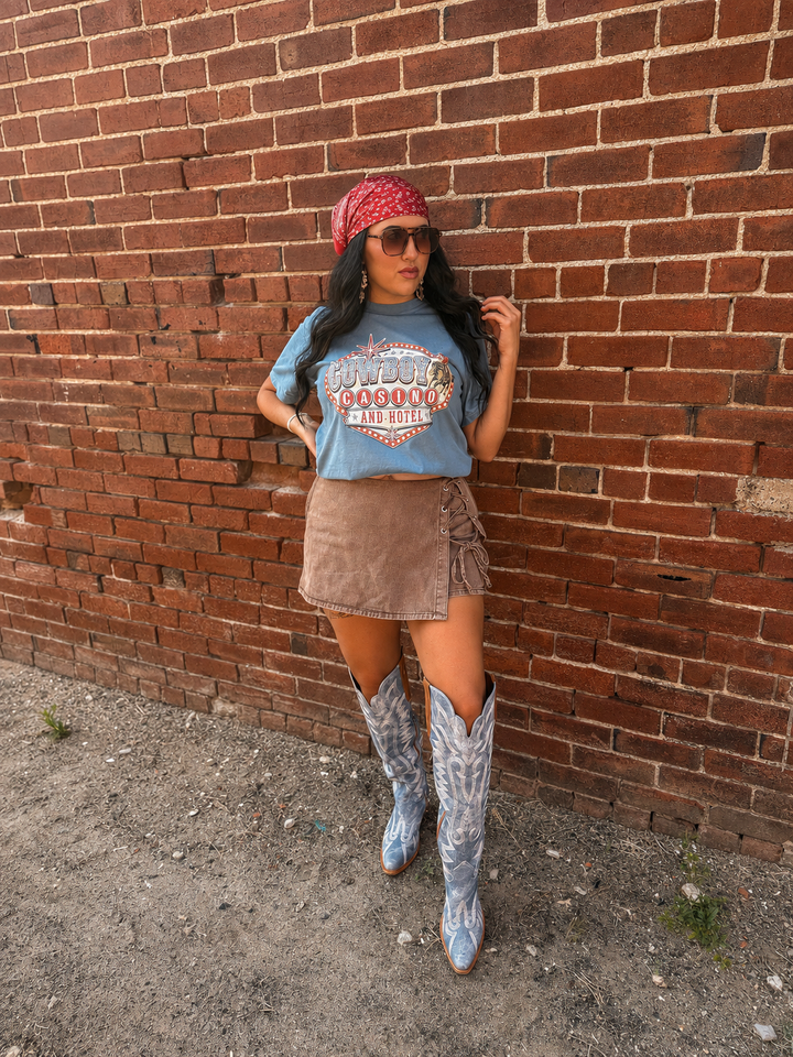 Cowboy Casino Graphic Tee Envy Stylz Boutique