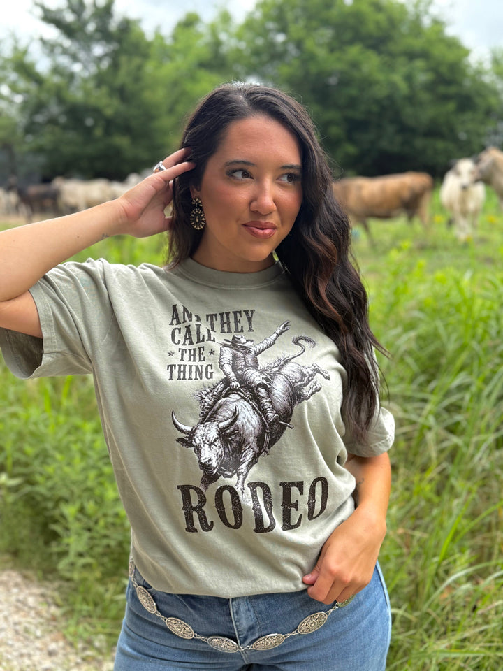 Rodeo Bronc Call This Thing Graphic T-Shirt Envy Stylz Boutique
