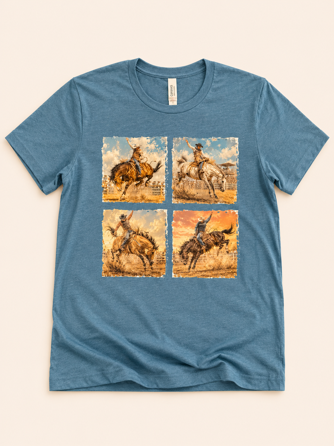 Cowboy Horse Rider Graphic T-shirt Envy Stylz Boutique