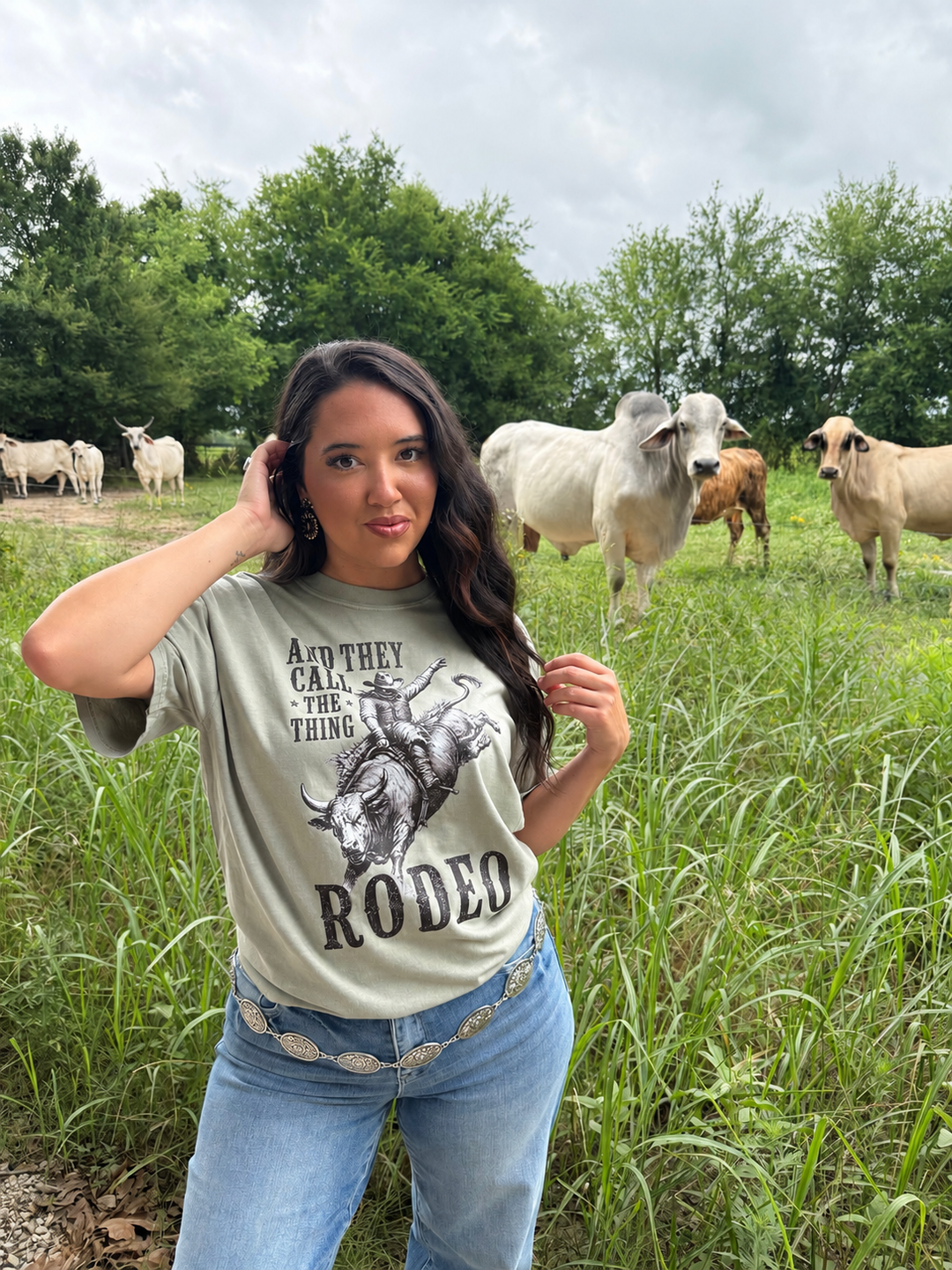 Rodeo Bronc Call This Thing Graphic T-Shirt Envy Stylz Boutique