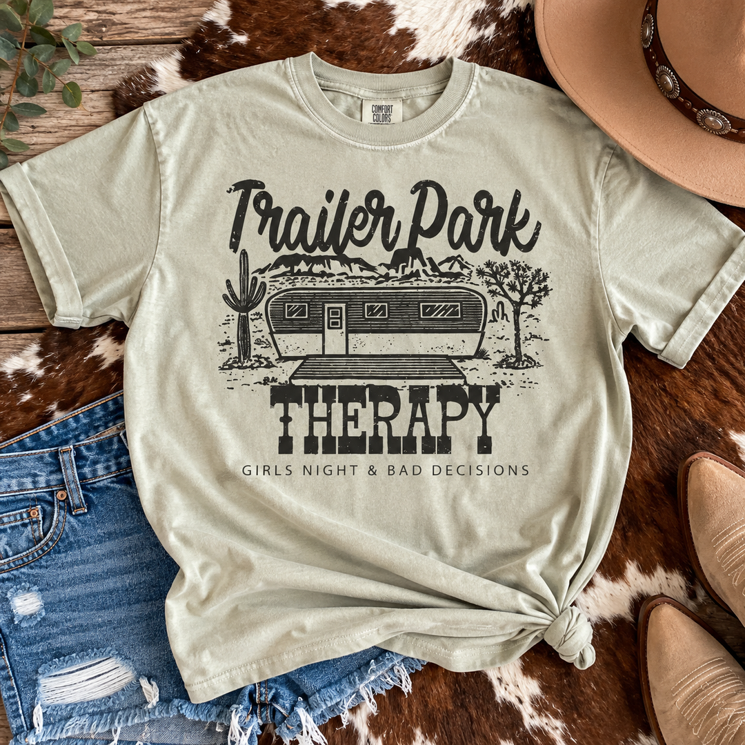 Trailer Park Therapy Graphic Tee