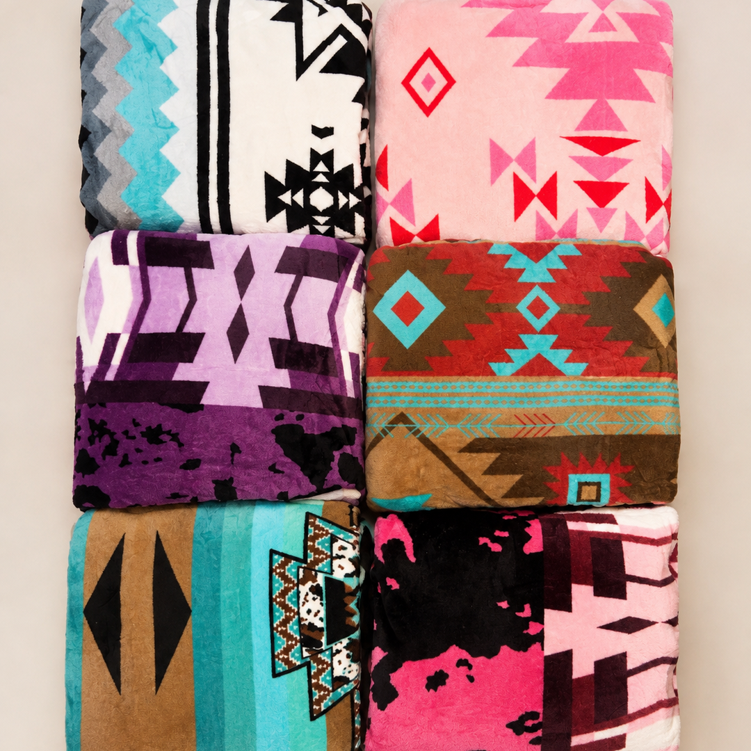 Mystery Queen Throw Blanket 71"x80" Envy Stylz Boutique