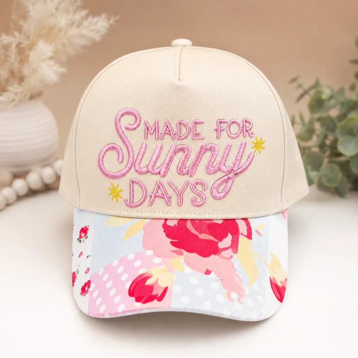 Made For Sunny Days Embroidered Hat Envy Stylz Boutique