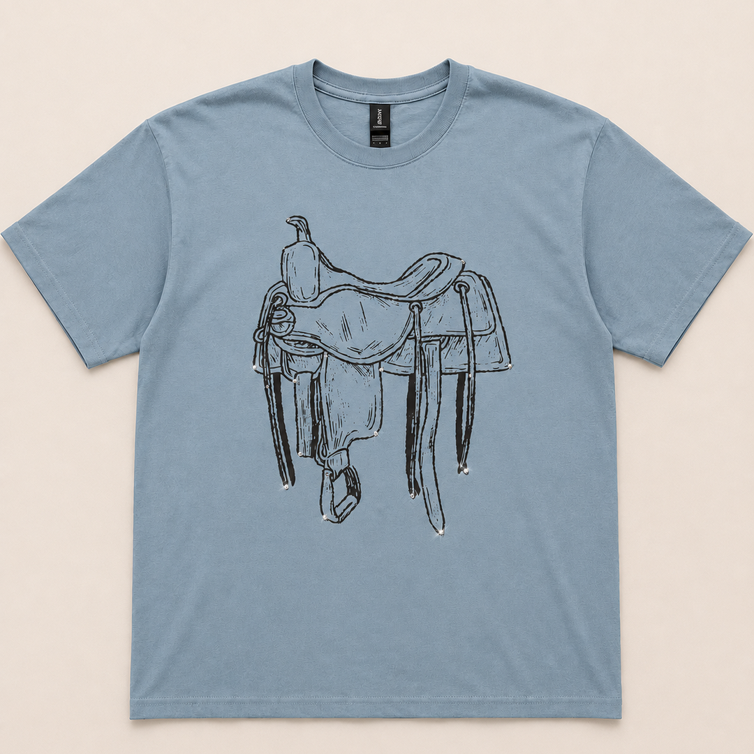 Rhinestone Saddle Graphic Tee Envy Stylz Boutique