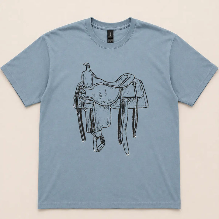 Rhinestone Saddle Graphic Tee Envy Stylz Boutique