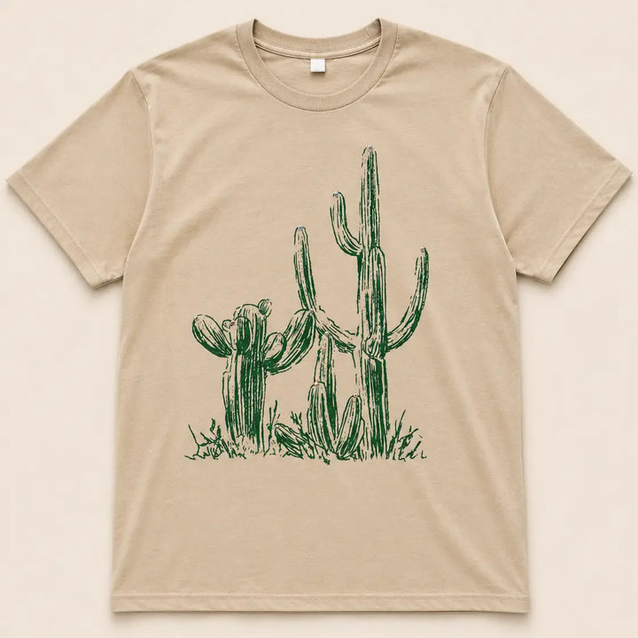 Rhinestone Cactus Graphic T-shirt Envy Stylz Boutique