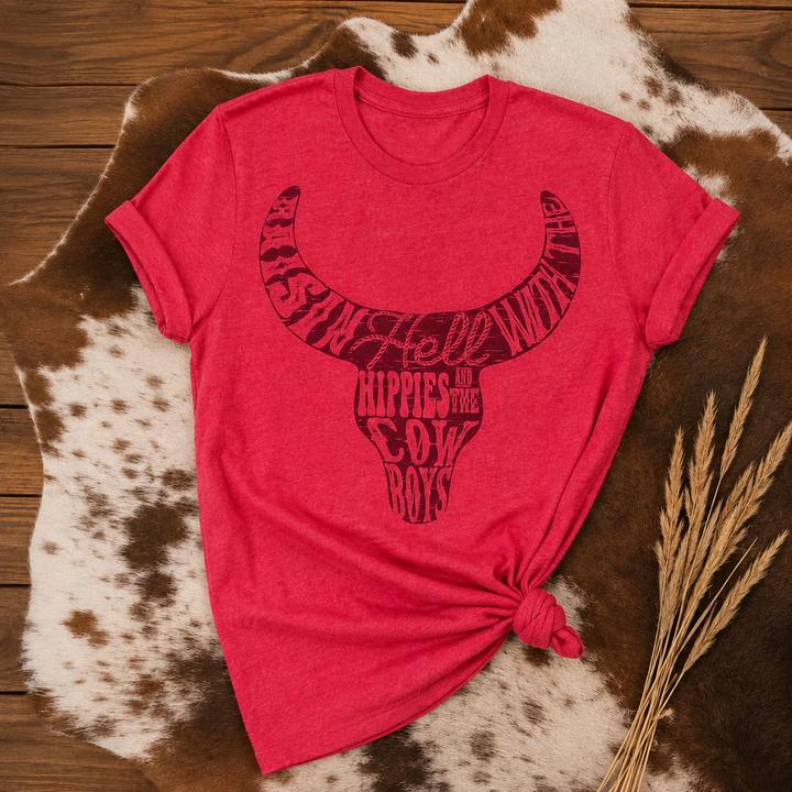 Hippies &amp; Cowboys Graphic Tee Envy Stylz Boutique