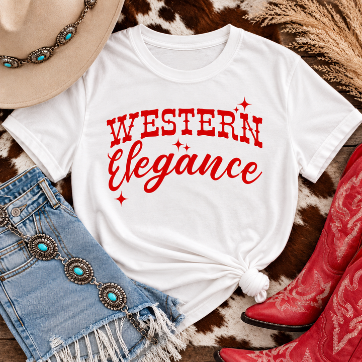 ❤️ Western Elegance Graphic Tee