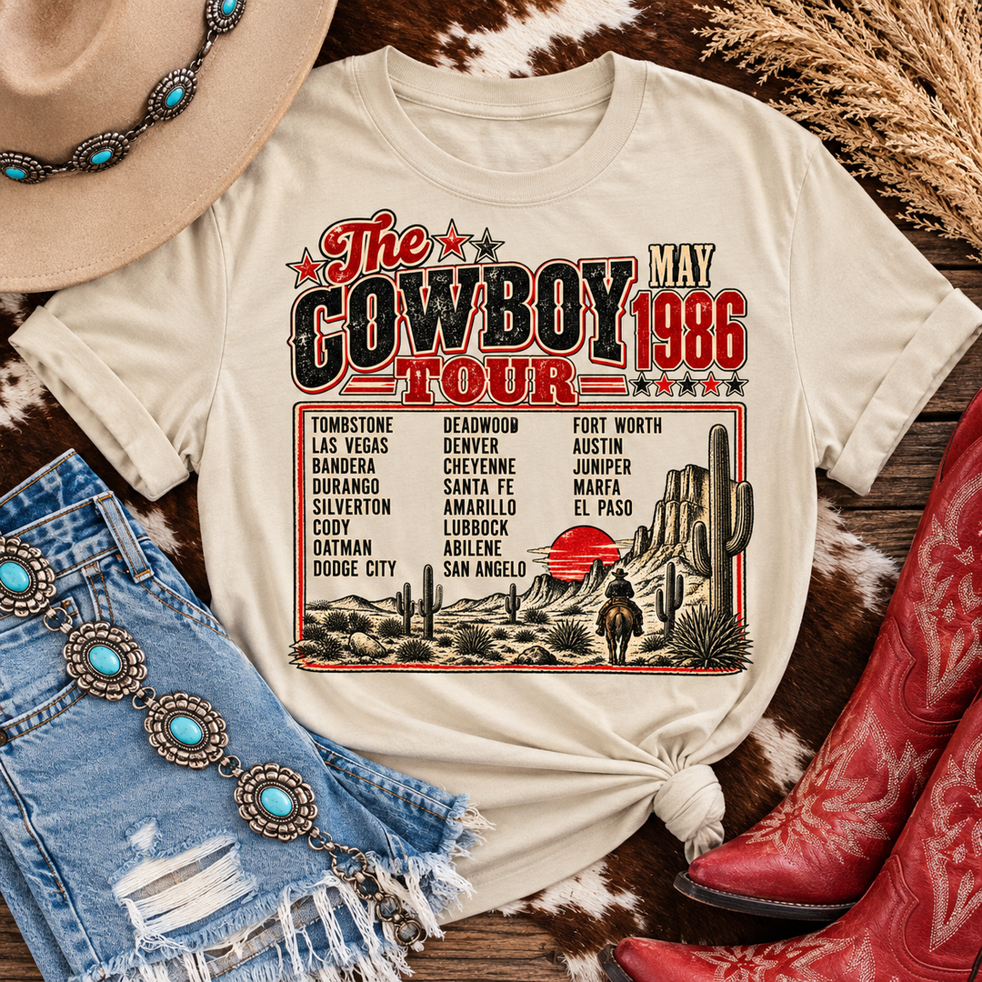 Cowboy Tour Tee