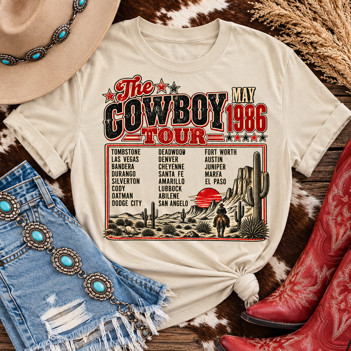 Cowboy Tour Tee