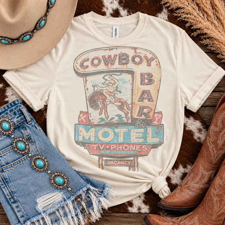 🤠 Cowboy Bar &amp; Motel Tee