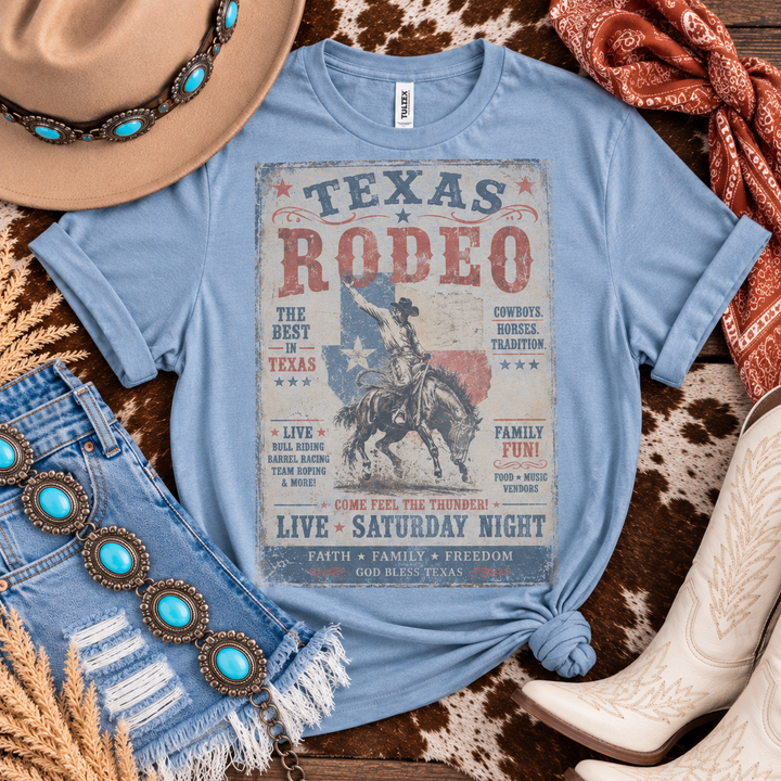 Texas Rodeo Nights Graphic Tee