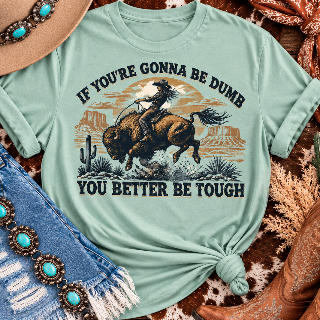 Better Be Tough Western Tee