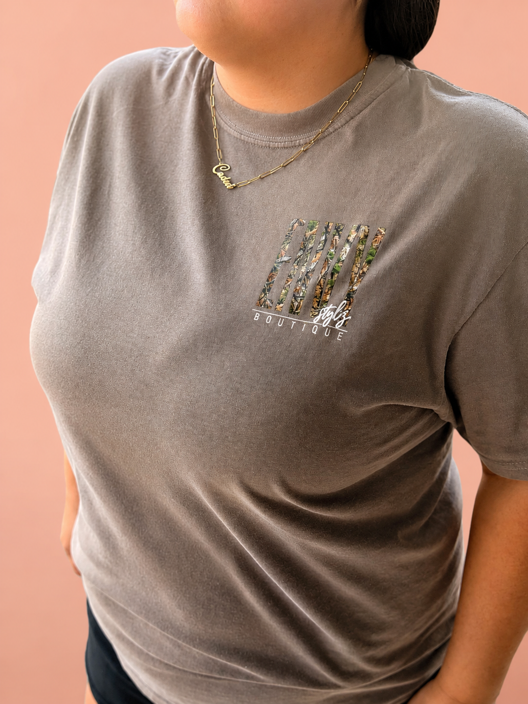 Envy Stylz Logo  Front and Back Graphic Tee Envy Stylz Boutique